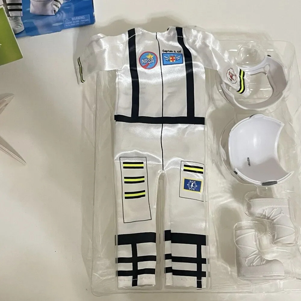 The Elf On The Shelf Clause Couture Clausmonaut Astronaut 5 Piece Outfit Set